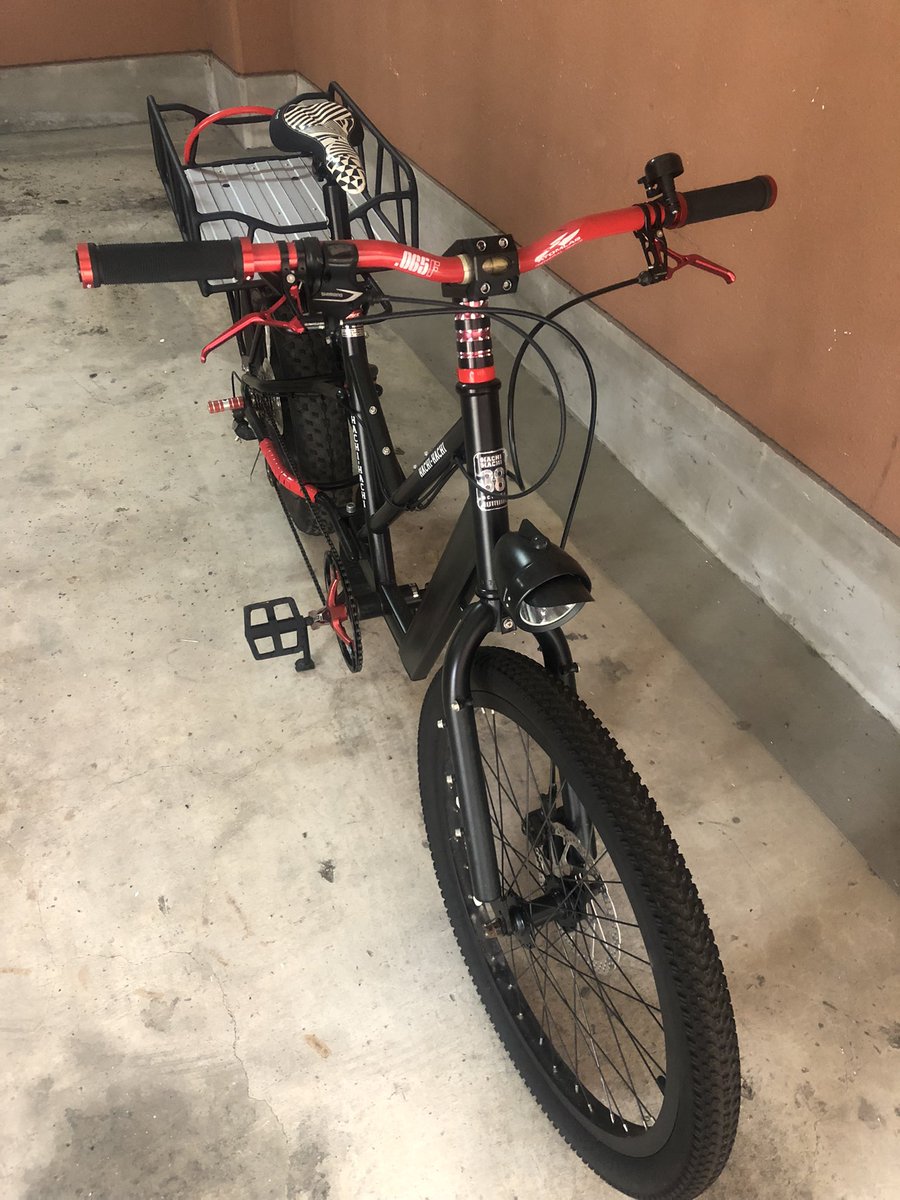 中古で買った88サイクル(パパチャリ)を今のところ こんな感じに 