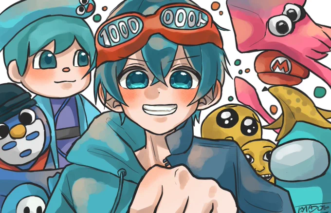 ころんくんYouTubeチャンネル登録者数1000000人突破おめでとうございます(;▽;)💙✊

#ころんくん
#すとぷりギャラリー 