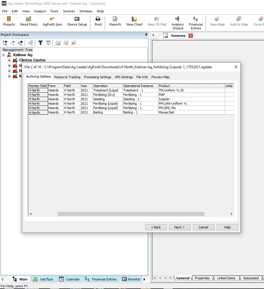 DaveyJohn_676's tweet photo. @AgLeaderTech Really appreciate the ability to get the data from the tractor onto the desktop (SMS) via AgFinit & the Internet. #InCommand1200
Tank mixes included.๐ https://t.co/fKTC7OhGLv