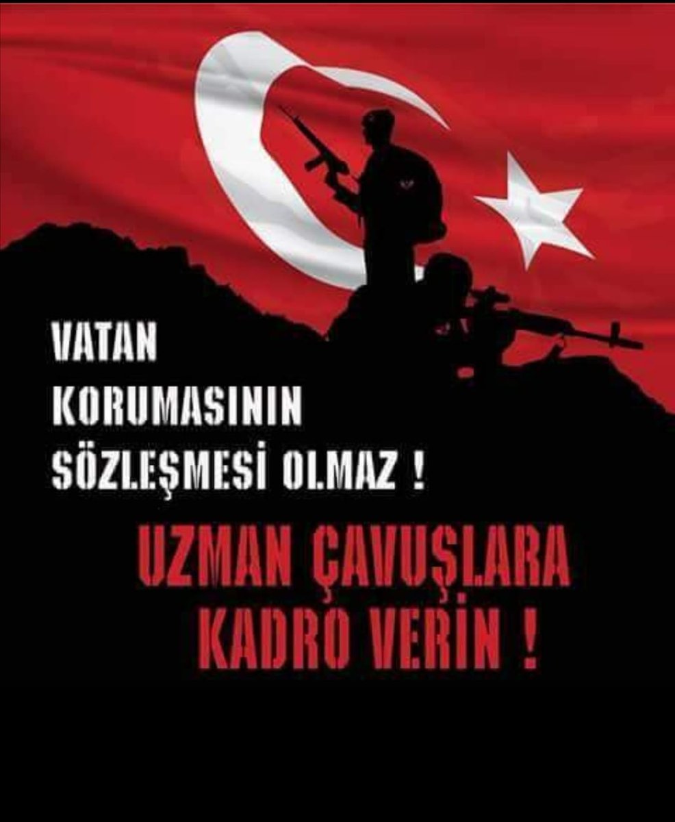merDoan29802092's tweet photo. Uzman çavuşlar sözleşme ile çalışıp kadrolu şehit oluyor. Sözleşme belasından kurtulmak muazzaf olmak istiyoruz
Ömer DOĞAN
TUZED GENEL BAŞKANI https://t.co/wC1CmtPxw6