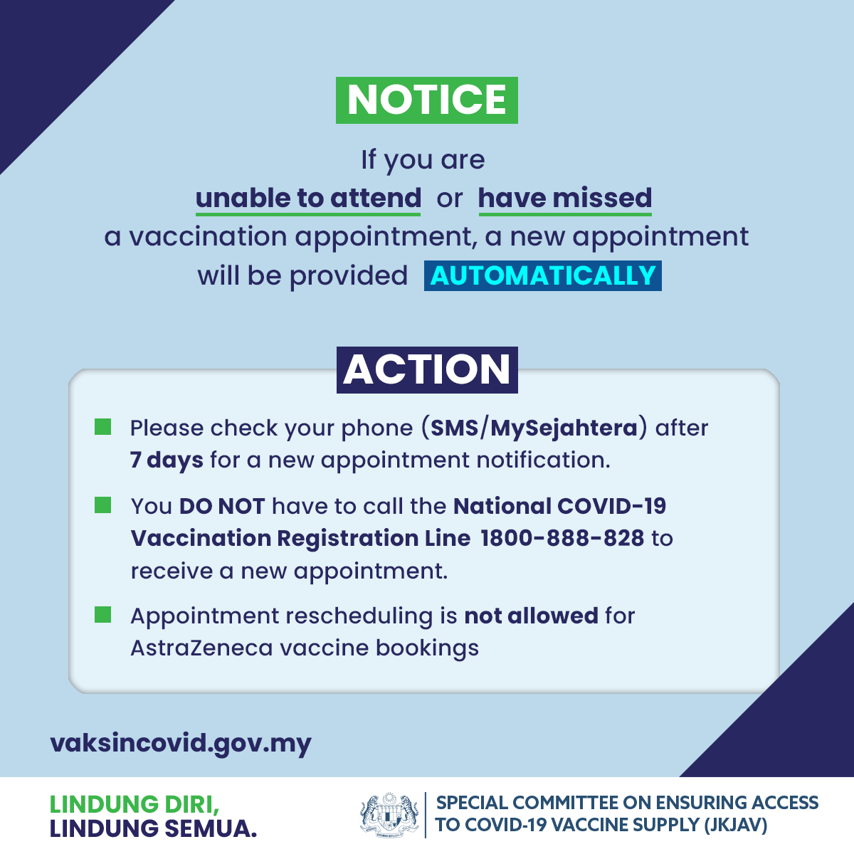 How to check booster vaccine appointment malaysia
