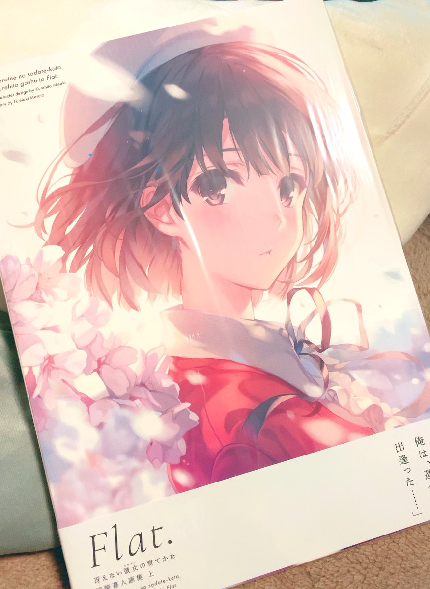 冴えカノ画集を買った…宝物…これ見てモチベーション上げるんだ…へへ 