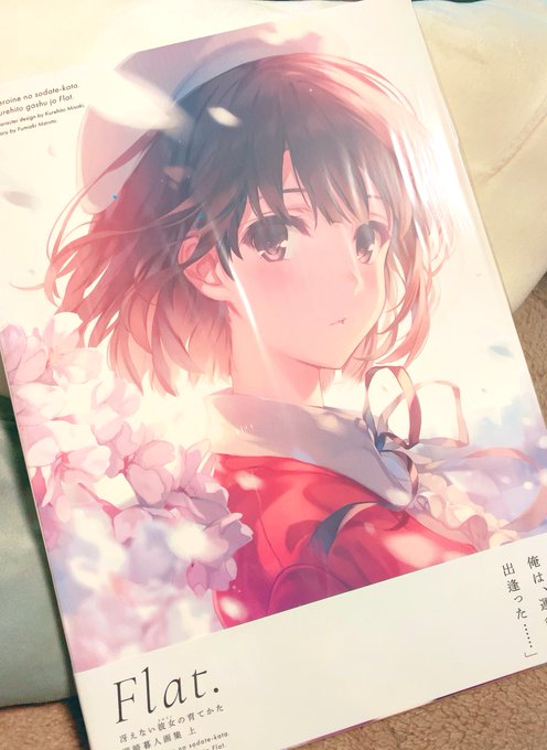 冴えカノ画集を買った…宝物…これ見てモチベーション上げるんだ…へへ 