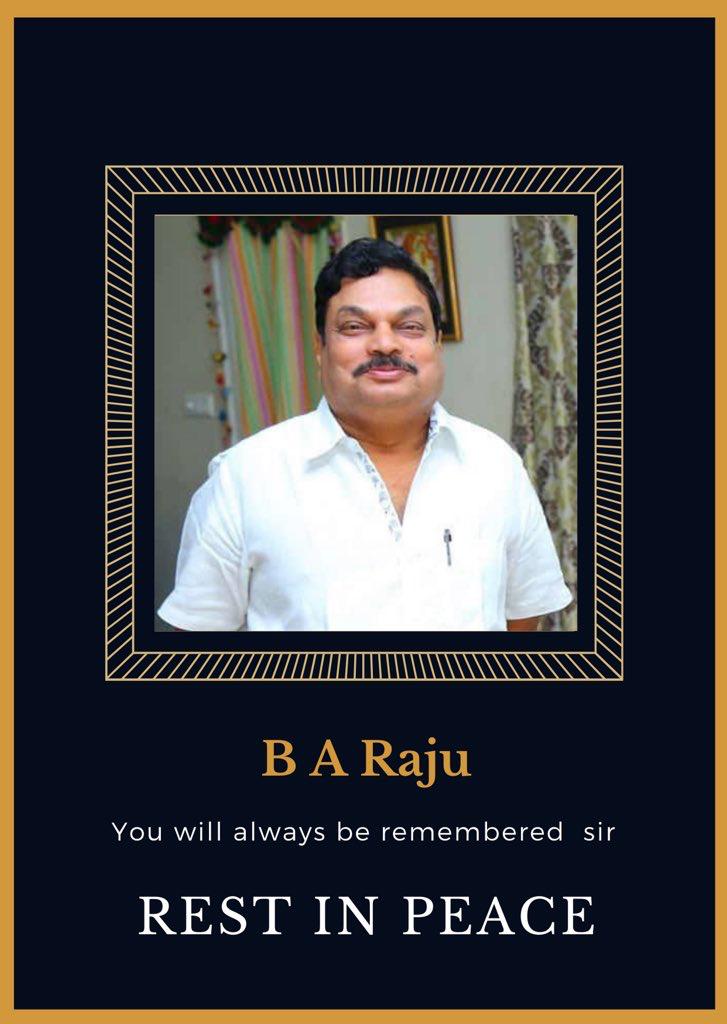 PothineniFc's tweet photo. #RipBaRajuGaru 😓 https://t.co/ffsnVjWDWT