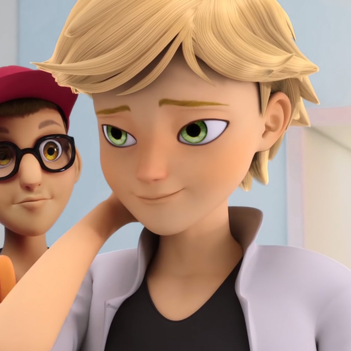 i love the way marinette loves adrien for his genuine kindness when the rest of paris only sees him as a popular model, and the way adrien loves ladybug for the courage and bravery even she herself doesnt know she has