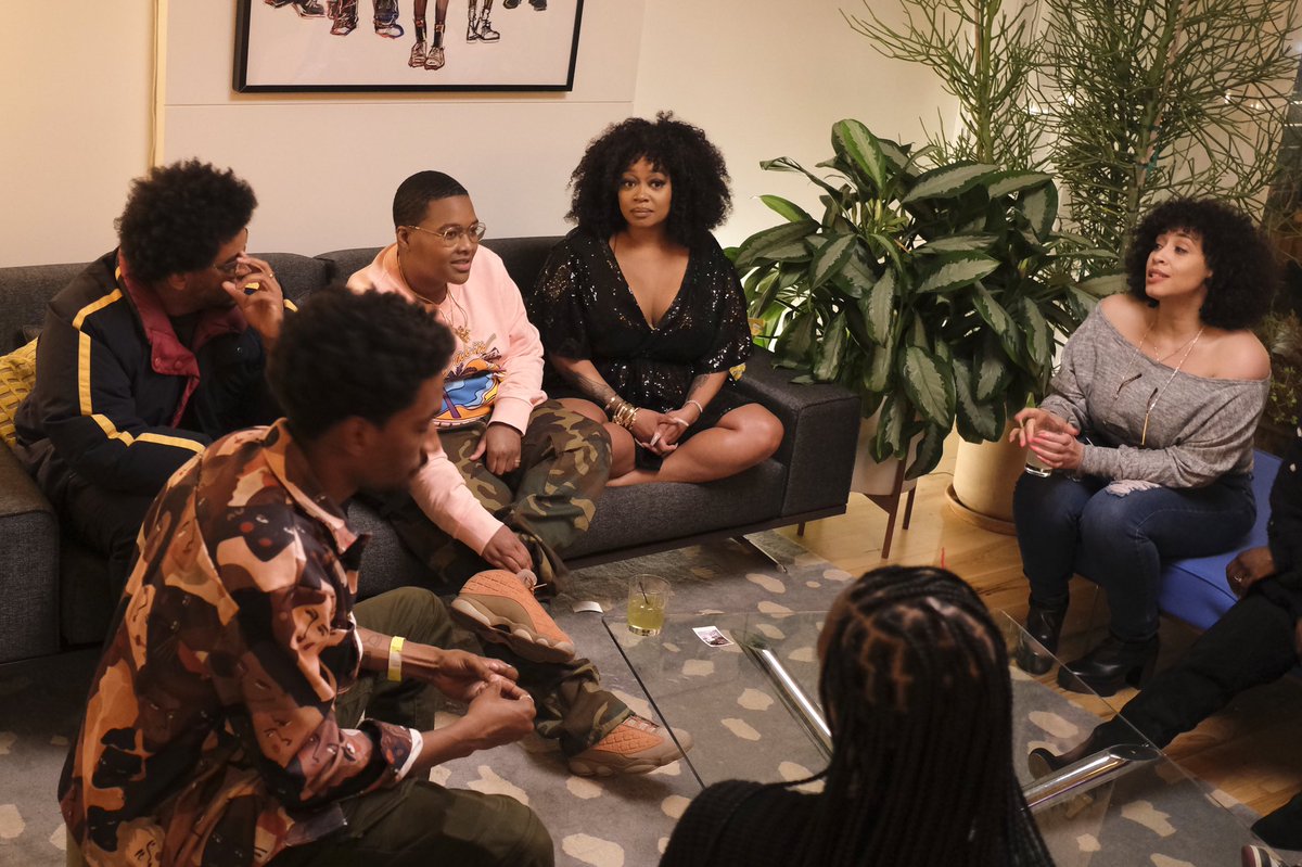 PAUSEwithSamJay's tweet photo. Let’s talk it out. The series premiere of #PAUSEwithSamJay is now streaming on @hbomax. https://t.co/tYjuz4V0Vi