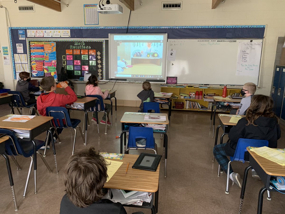 Bringing agriculture in the classroom virtually. We learned about how germs spread and farm safety today.