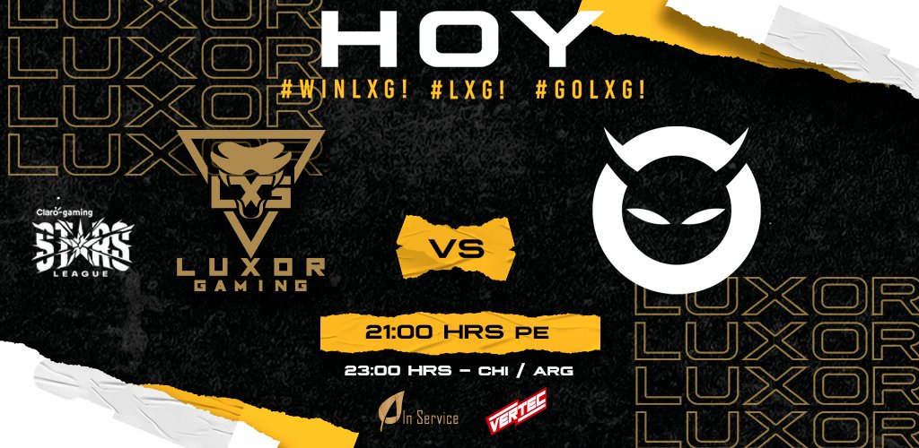 - <a href="/LeagueOfLegends/">League of Legends</a>  -
Hoy comenzamos !! #ClaroGamingStarsLeague <a href="/LVPperu/">LVP PERÚ</a>  Liga de Videojuegos Profesional  
#Contra los Demonios!! @incubus_club  
No se olviden de vernos en: 
🔵 Facebook: facebook.com/lvpperu
🟣 Twitch: twitch.tv/lvpperu
 #GoLXG