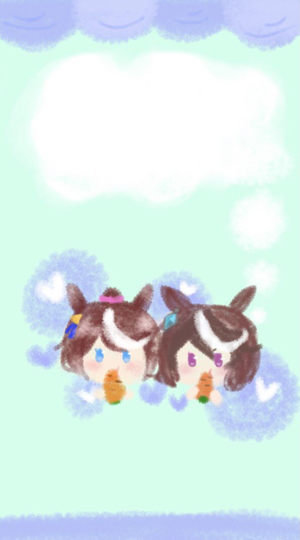 うちの娘が描いたウマ娘の携帯用の壁紙が可愛いからみんな見て…
すこいだろ…指で描いたんだぜこれ…
(ペンめちゃくちゃ欲しがってる) 