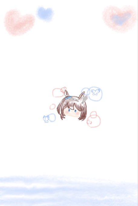 うちの娘が描いたウマ娘の携帯用の壁紙が可愛いからみんな見て…
すこいだろ…指で描いたんだぜこれ…
(ペンめちゃくちゃ欲しがってる) 