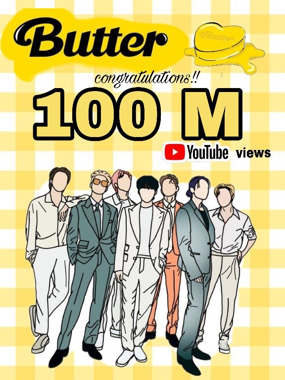 naiilgobe's tweet photo. 💬📊 El MV de ‘Butter’ llego a las 100M vistas 

Míralo aquí: https://t.co/pUke37a0Um

 I'm voting for @BTS_twt for #BBMAsTopSocial https://t.co/qWQ33TSLWY