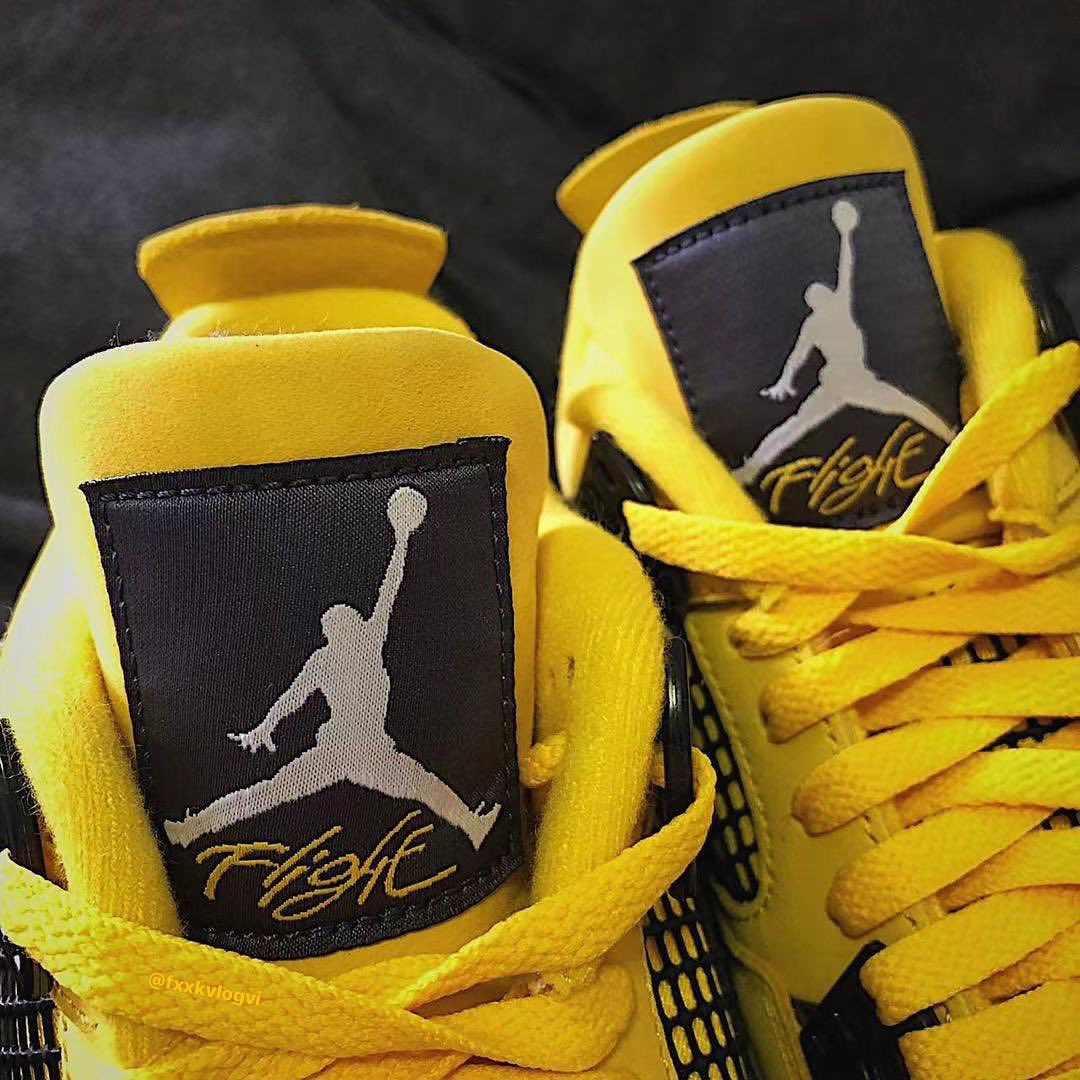 jordan 4 lightning retail