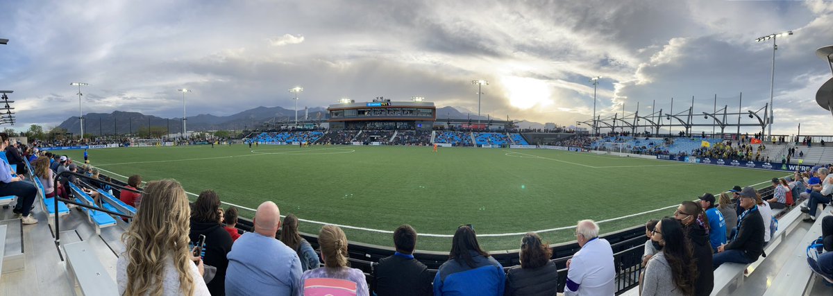 JO_Urbanist's tweet image. Opening game of the #SwitchbacksFC at the new #downtowncs stadium, #weidnerfeld #urbanrenewal #downtownrenaissance #cosprings