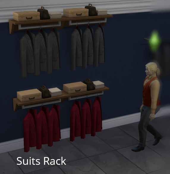 ohnorandom's tweet image. Sims 4 Suits Rack ohnorandom.com #sims4cc #sims4