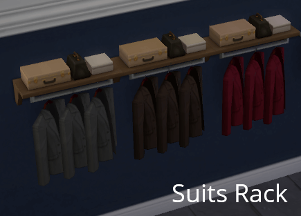 ohnorandom's tweet image. Sims 4 Suits Rack ohnorandom.com #sims4cc #sims4