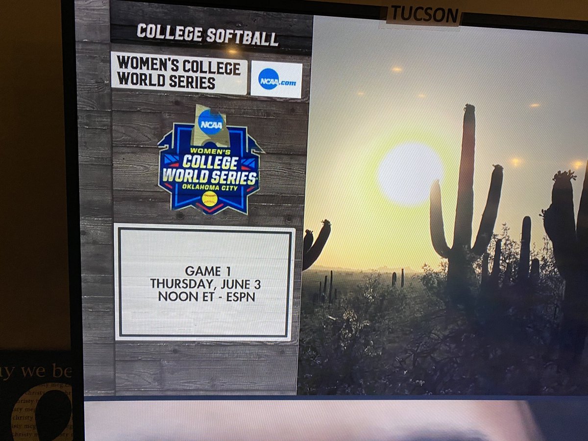 CoachSkutty's tweet photo. How many @NCAAsoftball fans who have been watching on the @espn app all day:
1) want to go to OKC for the WCWS
2)want to go to @SPCEliteInvite
3) want to watch Disney’s Cruella
#SameCommercials #2DaysDown2ToGo https://t.co/YzstFI19rR