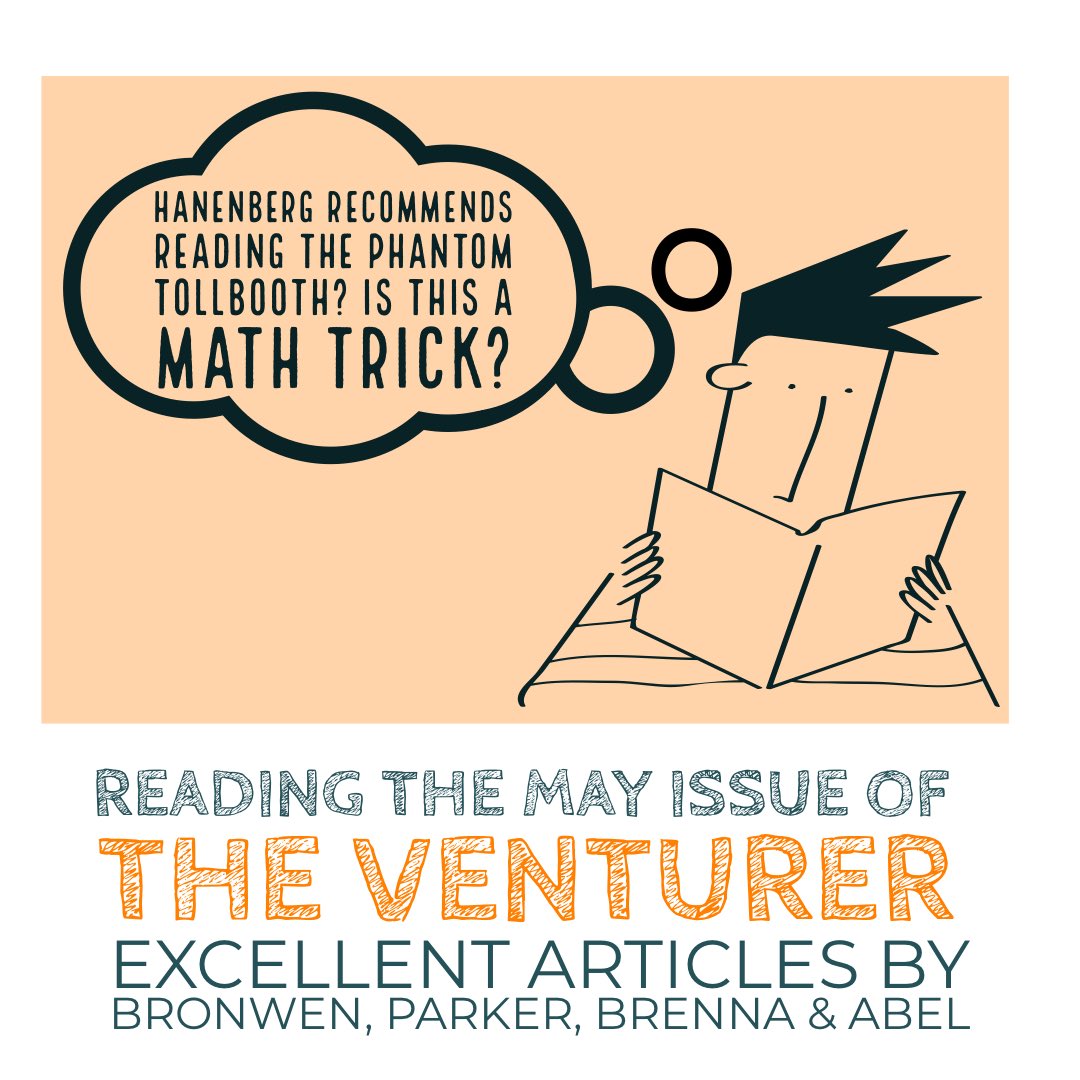 LaunchHigh's tweet photo. Excellent Articles by Bronwen, Parker, Brenna &amp; Abel in this month’s edition of The Venturer. Enjoying reading about Prom, Faculty Bios &amp; what everyone is looking forward to this summer.
#launchhighschool #futureleaders #coloradosprings #colorado #thephantomtollbooth #theventurer https://t.co/zzdxRdQlX2