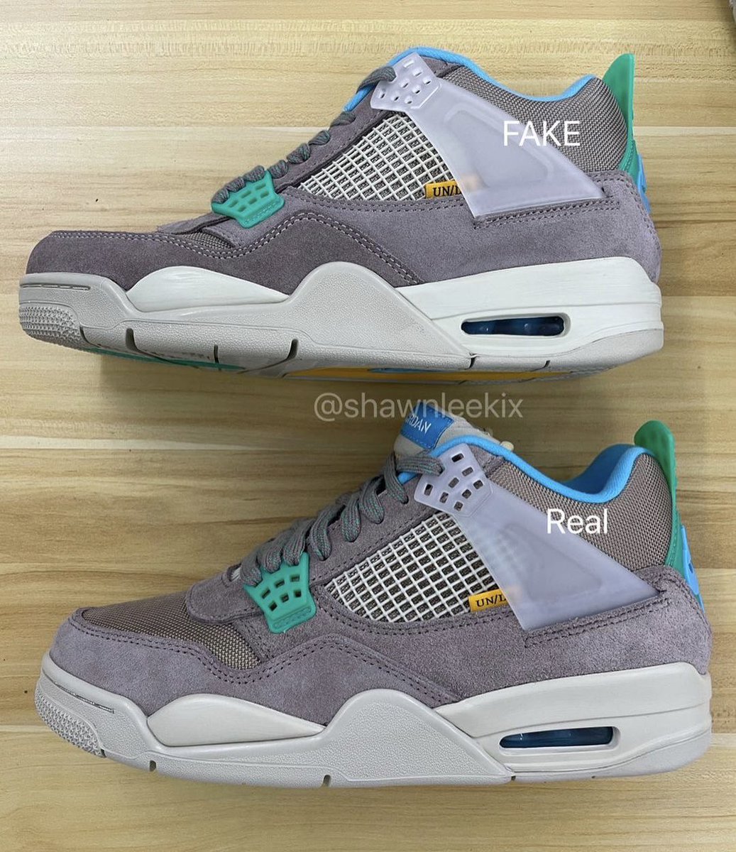 union jordan 4 real vs fake