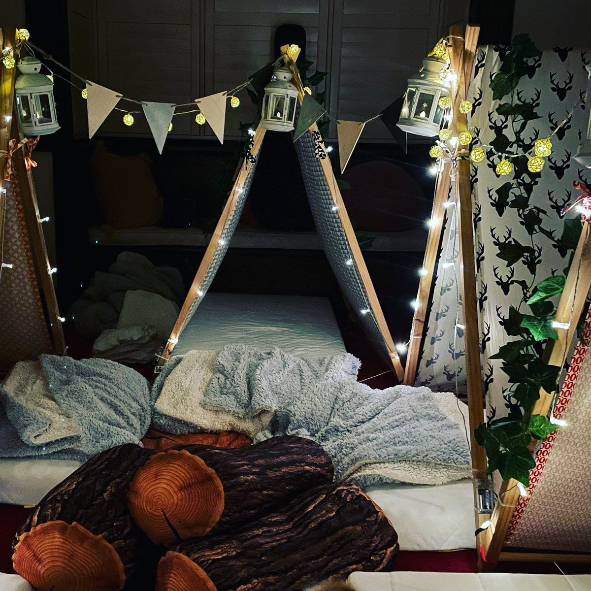 sjturn's tweet photo. Ready for Master 10’s belated birthday party #sleepover #campinginside #tentparty https://t.co/iEAoO4OMDI