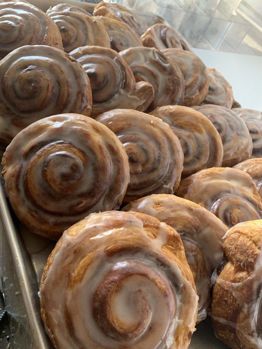 CafeLatteCino's tweet photo. Cinnamon buns and Apple fritters available all weekend! 

Don’t miss out -preorder by email day before info@cafelattecino.com https://t.co/e8tn8k6rKM