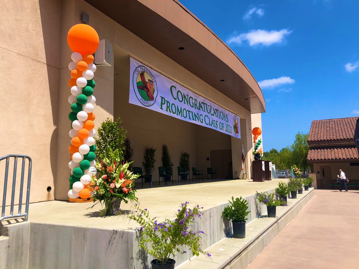 Reflecting on a beautiful week. What a special ceremony recognizing our 8th graders with their friends and families. 🧡🌟💚 #OHhawks #OHana #WelcomeToOurNest
