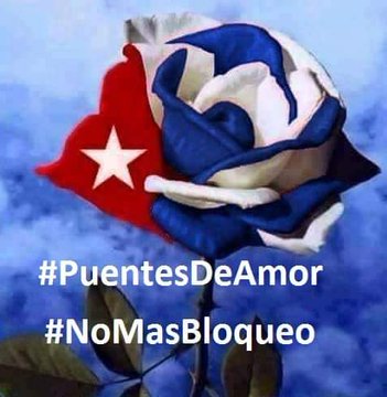 #ViernesPaCalentar las redes; #ConMiTeamVoy a luchar contra el bloqueo. #Cuba @DeZurdaTeam 🤝