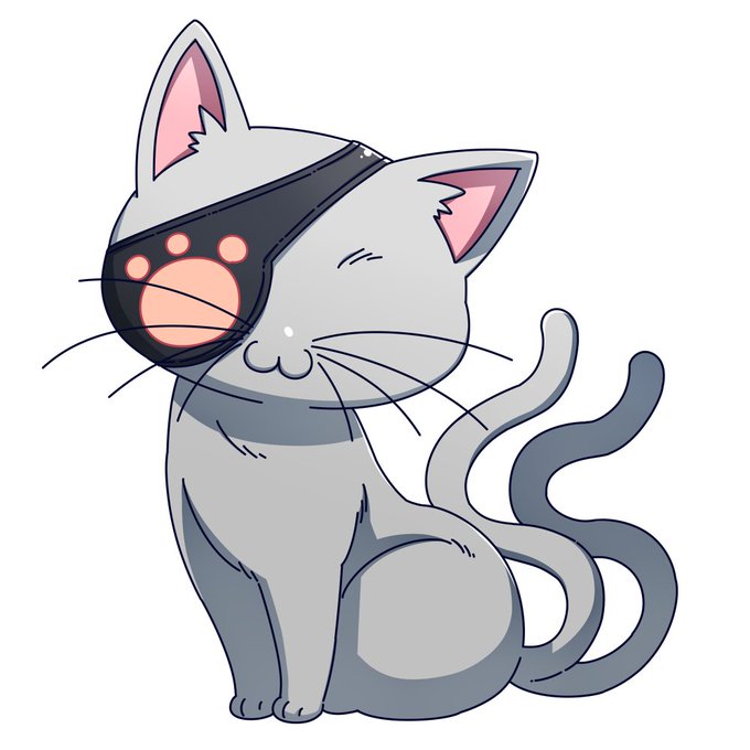 Skeb依頼。灰色の猫。
猫描くのは楽しいね。 