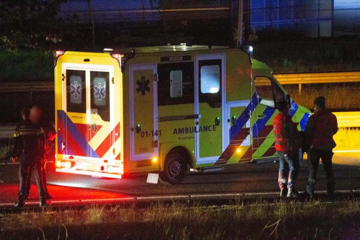 Melding aanrijding Nieuwediep