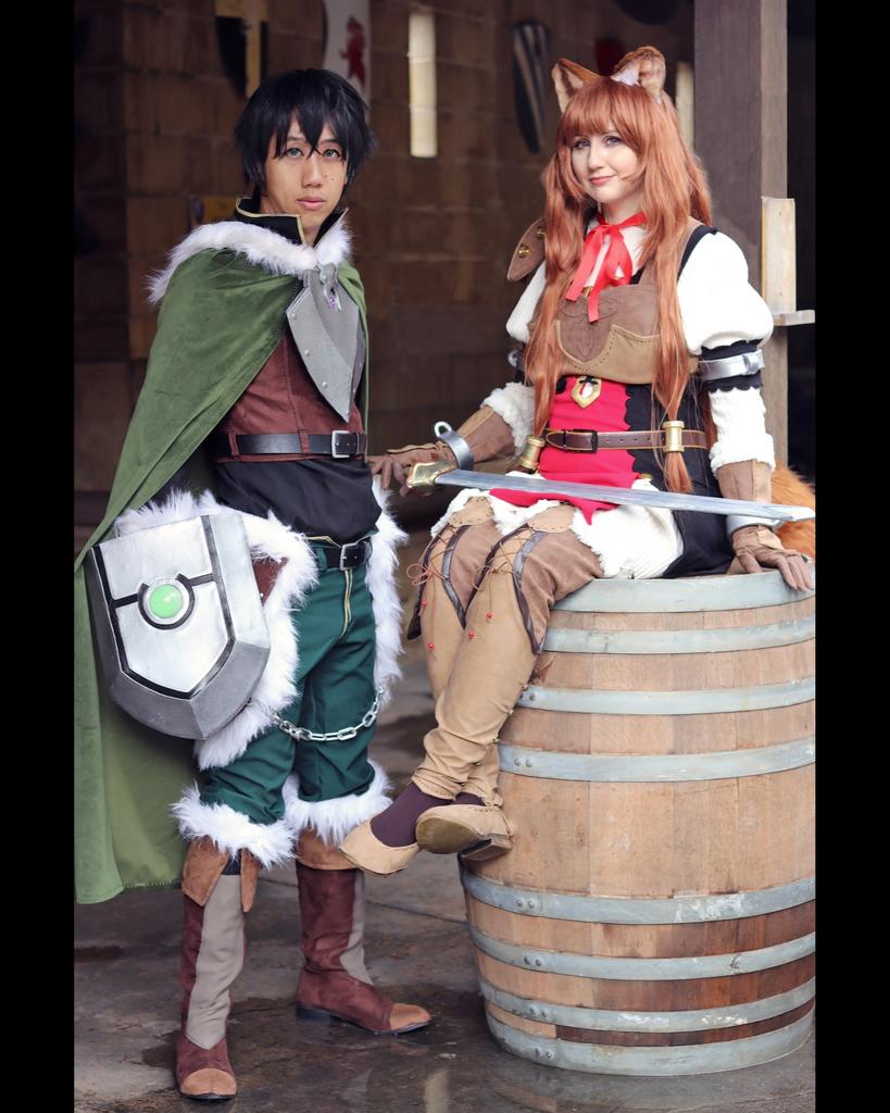 mangalphantom's tweet photo. First of our Shield Hero pics done!
.
We're starting to piece together our video, but it's nice being out of cosplay for a little bit 😂.
.
Big thanks to: @sunshinecastleblibli 
Naofumi // @mangalphantom
Raphtalia // @gaming_goddess_ 
📸 // @starlightahoy https://t.co/icp2Lx05Fn