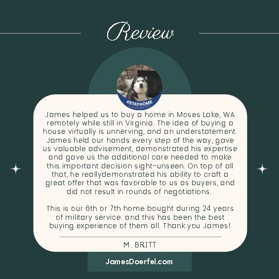 jedoerfel's tweet photo. Thank you for all the love! It really fulfills me to help others.

https://t.co/GAx8SFOHWP

#jamesdoerfel #primerealty #washingtonealestateprofessional #washingtonrealtor #washingtonrealestate #washingtonrealestateagent #MosesLakeRealEstate #MosesLakeRealty #washingtonrealty https://t.co/OxXObNA9eZ