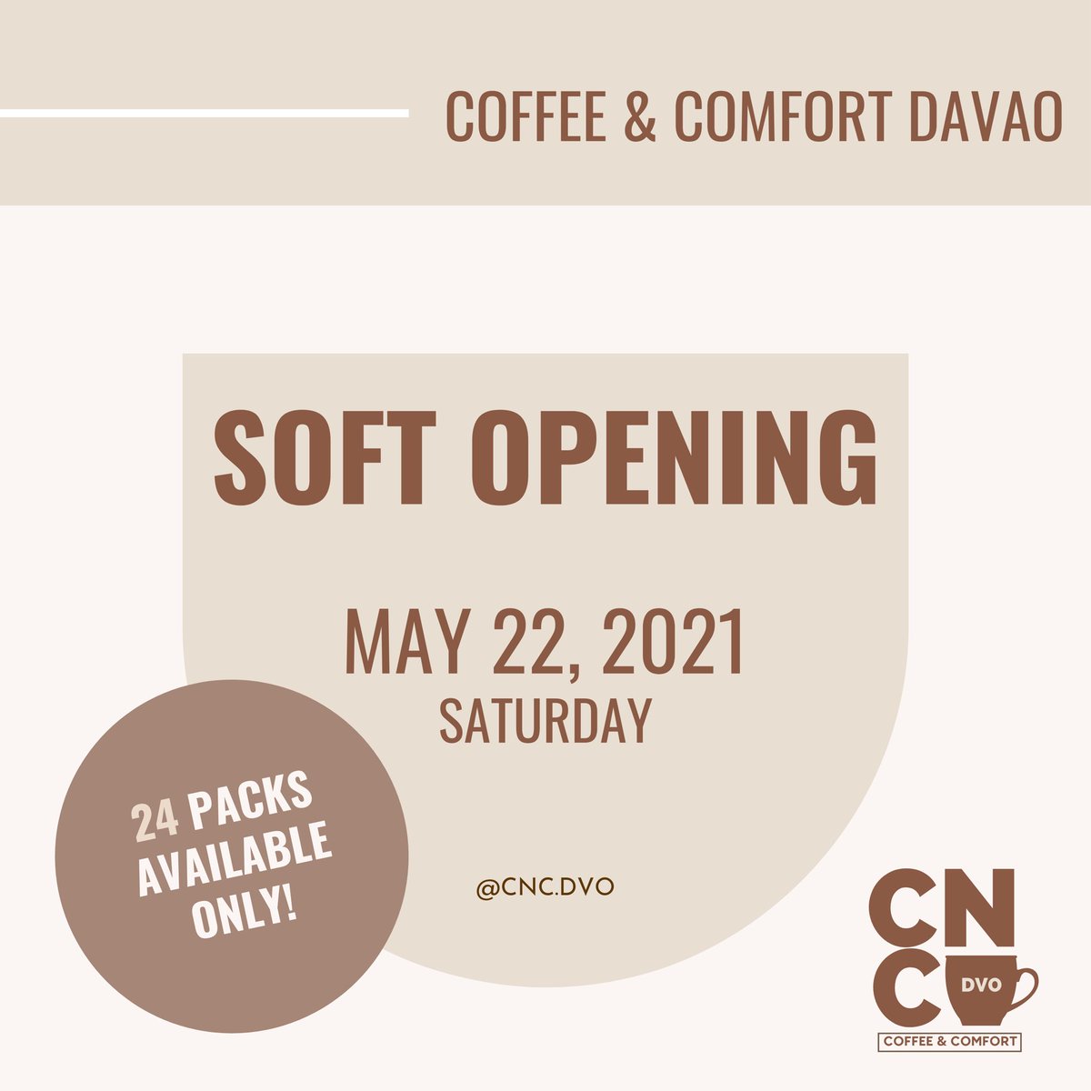 cnc_dvo's tweet photo. WE’RE NOW SOFT OPENING!
What are you waiting for? Have your brewed coffee anytime, anywhere!
#dripcoffee #dripcoffeeph #davao #brewedcoffee #supportlocal https://t.co/kKyprJPpfL