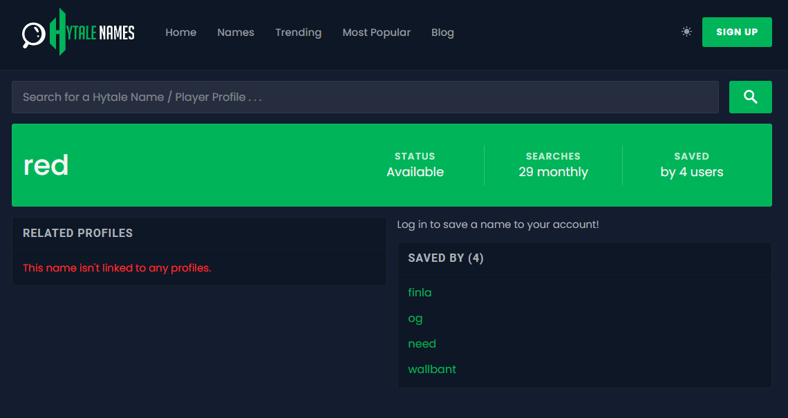 Hytale Names tweet media