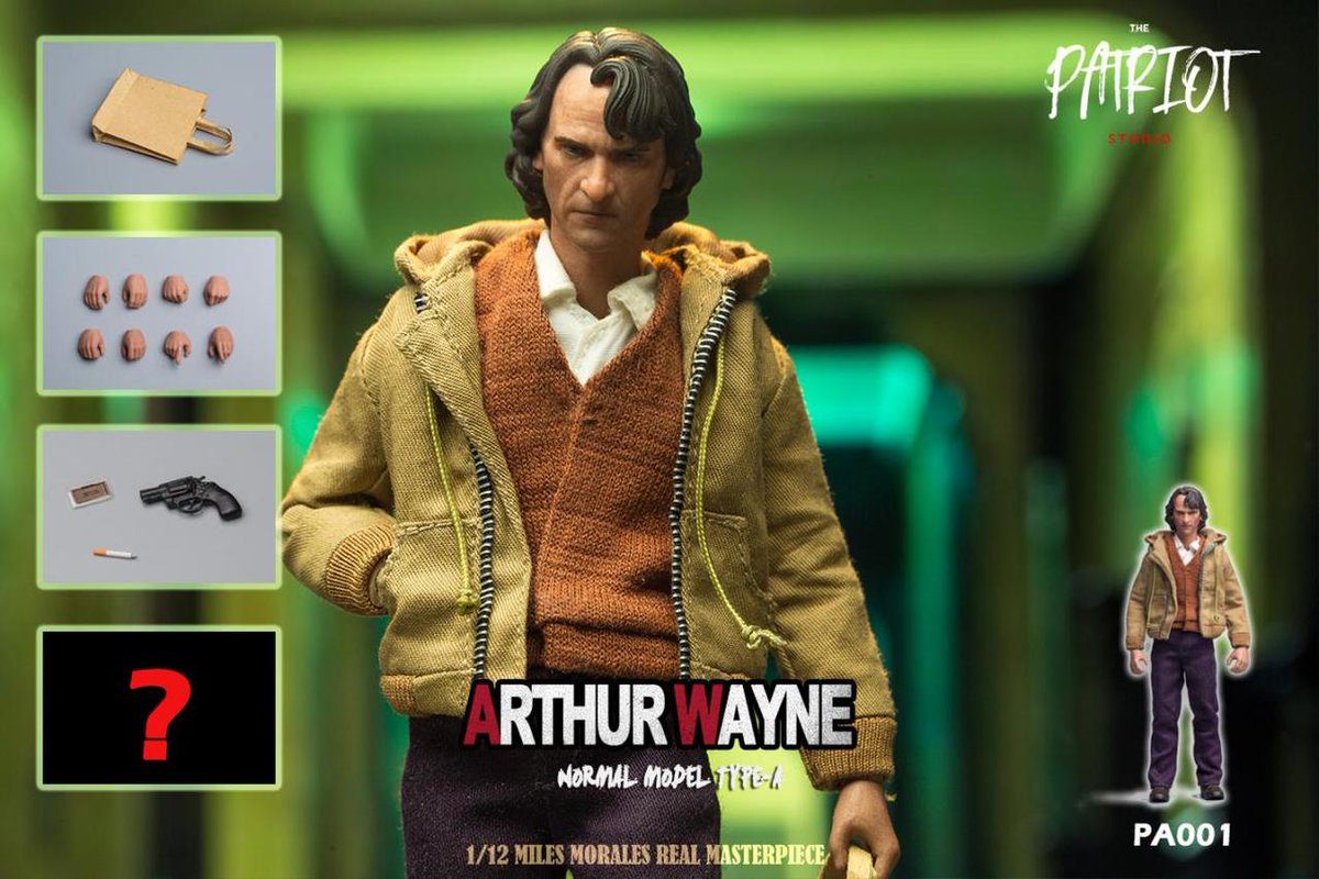 PatriotStudio1's tweet photo. Manufacturer: Patriot Studio
Product name: 1/12 Arthur Wayne
Product type: 1/12 action figure
Model No.: PAAW001
Status: In stock

#PatriotStudio
#Joker 
#MASTERPIECE 
#figures https://t.co/q4PLnHCoOu