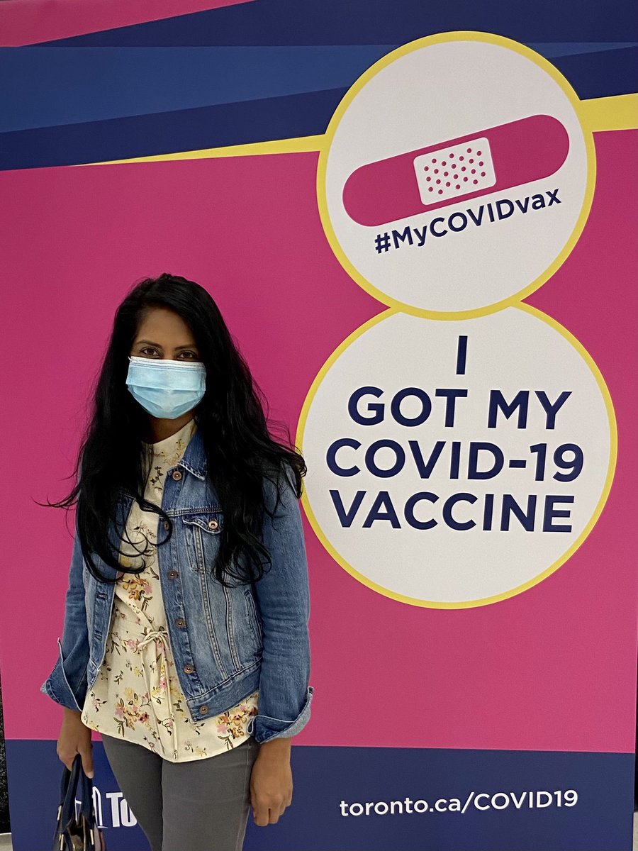 Grateful to have received my first dose of the #COVID19 vaccine today.  This #shotofhope gives me optimism towards a brighter future - seeing family &amp; friends outside my bubble, doing activities with my nephews beyond the backyard, dining in at local restaurants and traveling.