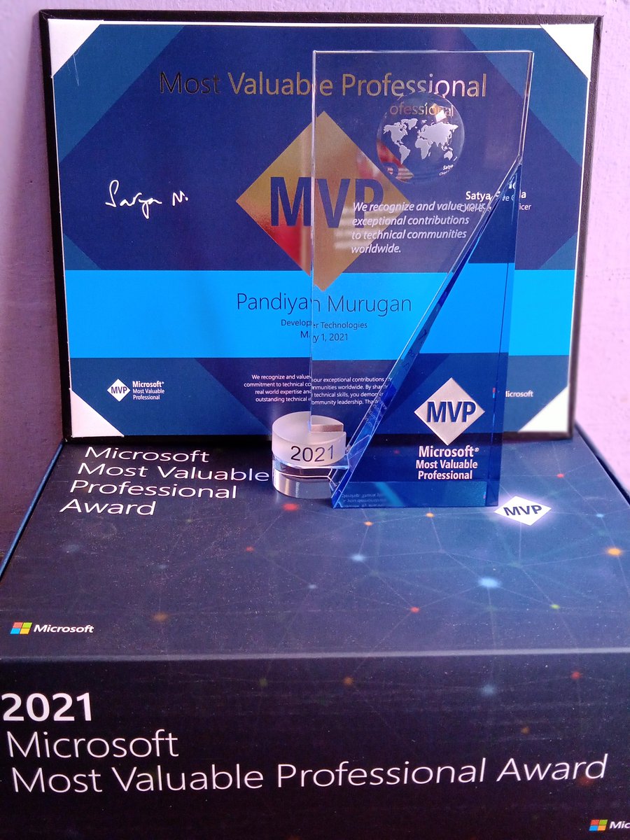 I dedicate this award to my father 🙏

#MVPBuzz