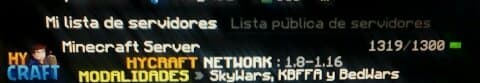 AAAAAAAA NO PUDE TOMARLE CAPTURA PERO LE TOME FOTO AAKSAJKSASAHSA CADA DIA ME SORPRENDEN MAS <a href="/HyCraftNW/">HyCraft Network</a> <-<