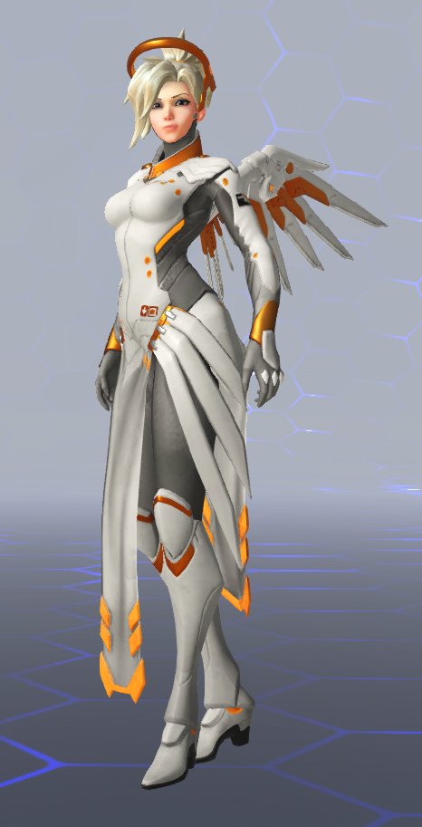 Overbuff on X: The Overwatch League White skins are very sharp