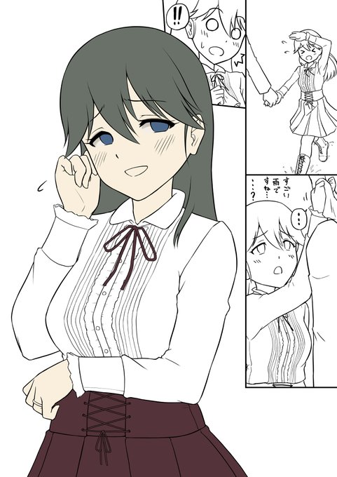 |ω・)つ(やっと鳳翔さんのペン入れ終わっ…あ、背景) 