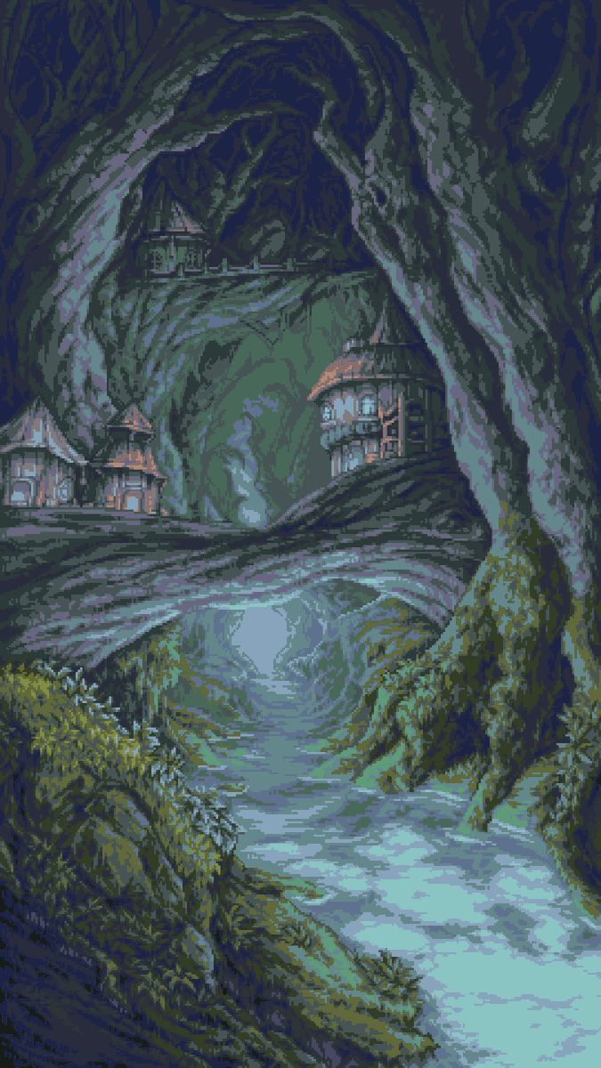Zedotagger's tweet photo. I just wanted to draw something tall this time.  #pixelart https://t.co/66JI6oO65O