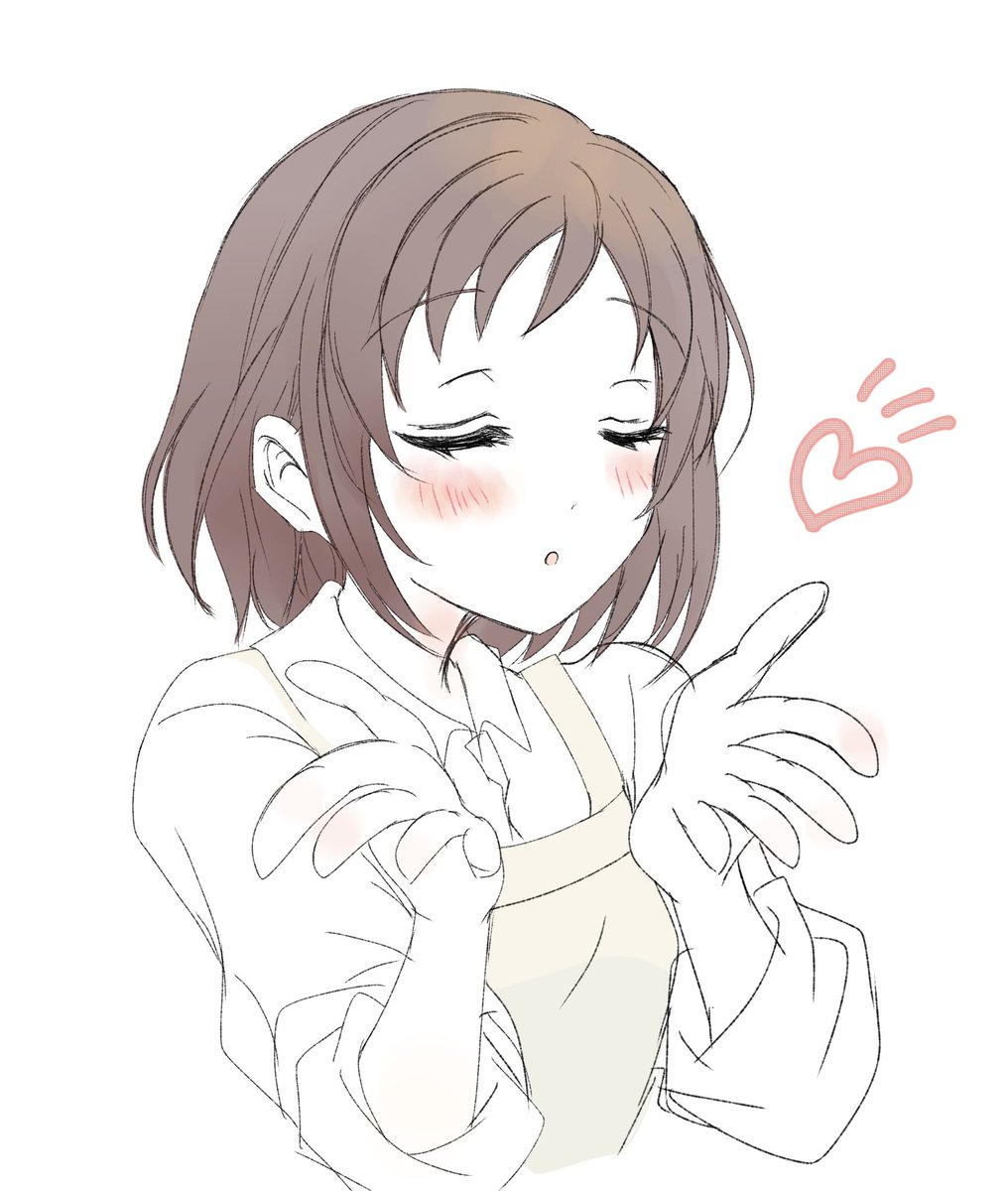 「あたしだけにチュウする～♡rkgk 」|ほずみ🍊のイラスト