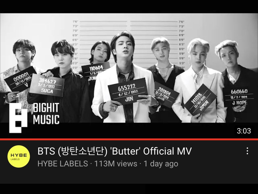 ไม่รู้แหละ อยากแจกอีก!!! อาร์มี่เก่งกันมากๆ!!!
แจก20฿  7คน🧈🧸
ประกาศตอน16:00นะค่า
#Got_ARMY_Behind_Us  #ButterMV #SmoothLikeButter #SmoothLikeBTS #BTS_Butter #BTS #BUTTER100M #Butter
