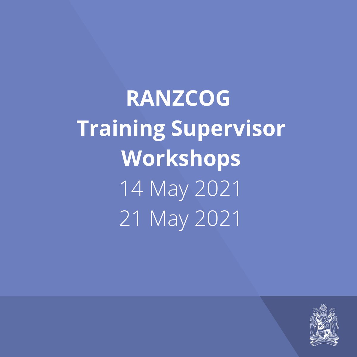 ranzcog's tweet image. Have you registered for the upcoming Training Supervisor workshops?

14 May 2021 - Refresher TS workshop aimed at existing training supervisors with 3+years experience

21 May 2021 - Foundations TS aimed at new training supervisors

👉ow.ly/JS5U50EApNv