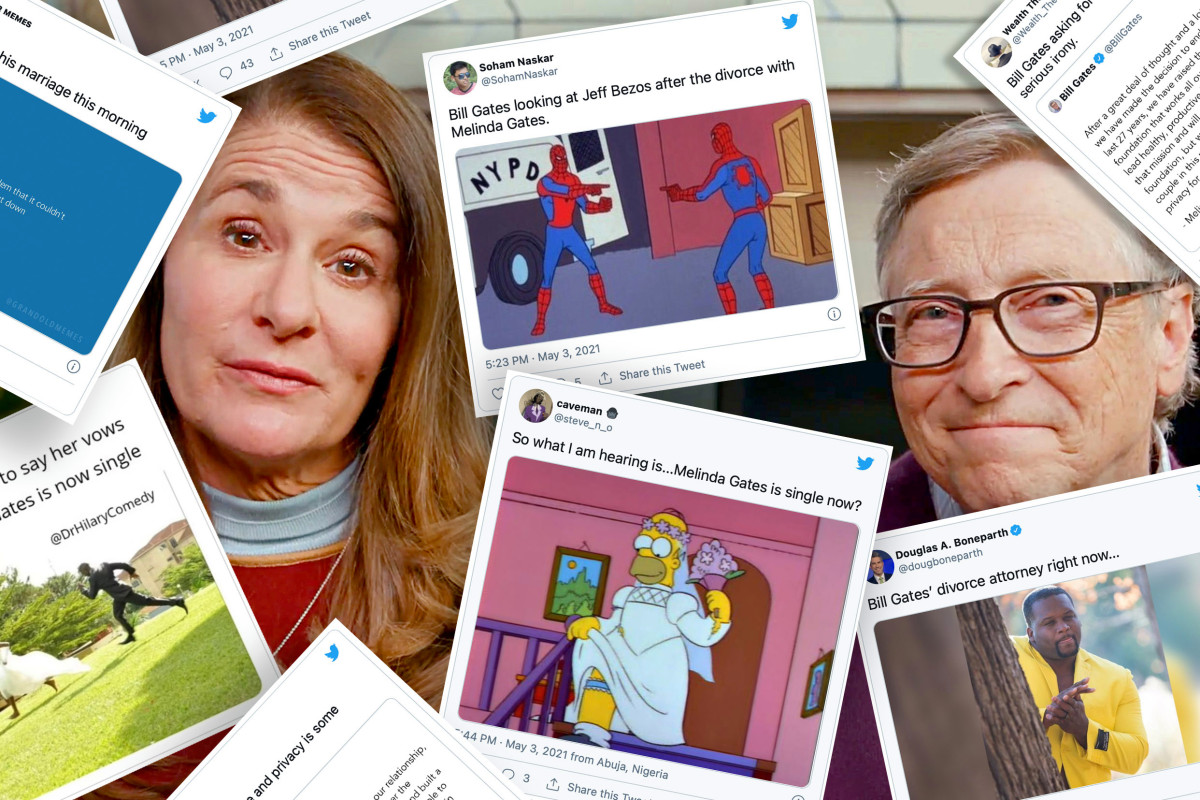 The most savage memes about Bill and Melinda Gates' divorce