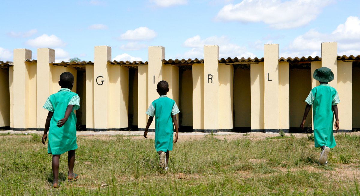 A period should not stop girls from going to school.

We can support girls in school by having:

•Separate toilets and washrooms which are clean.🚽
•A door that is lockable from the inside🚪
•Water in the toilets💧
•A bin for safe disposal of used pads🚮