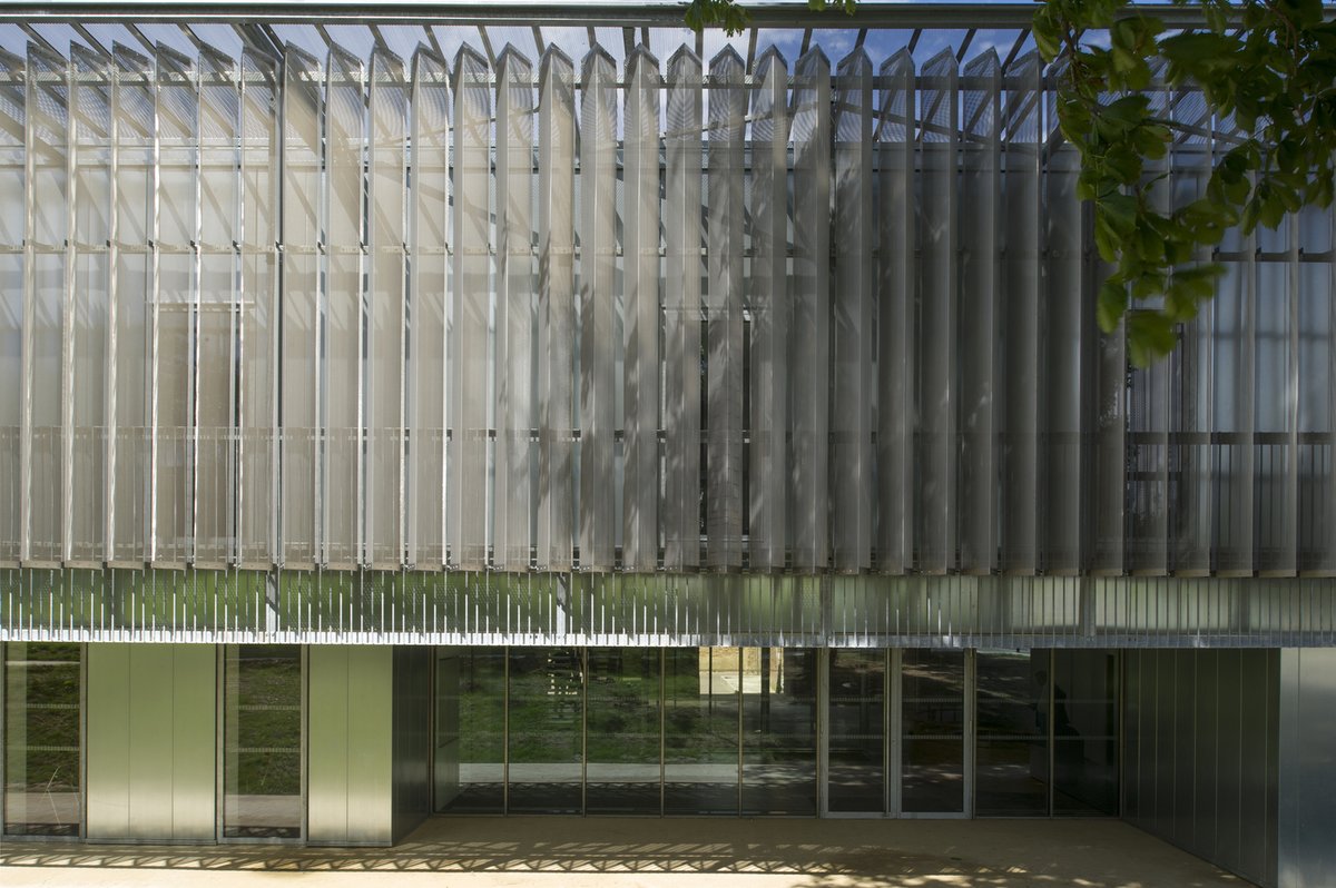 ArchDaily's tweet image. Nursery and Music School in Ramonville-Saint-Agne / Yves Ballot et Nathalie Franck + Architectes DPLG #France #Architecture