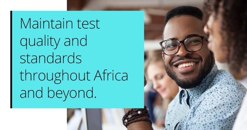 PearsonVUE's tweet image. Our #psychometricians help construct exam items and structure the exam based on the knowledge of your #SubjectMatter experts. 

We'll help you build #ComputerBasedTests that are fair and consistent. Ready to deliver exams throughout #Africa and beyond?

bit.ly/2V7gF8q