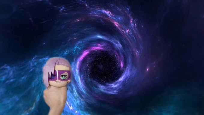 先日🍈と宇宙に行ったのですが途中でブラックホールに遭遇してしまい、生死を彷徨いました… 