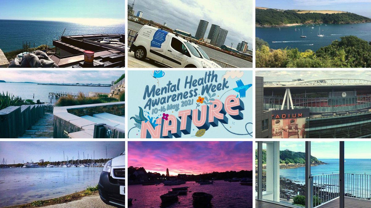 MENTAL HEALTH AWARENESS WEEK 
The theme  is 'Nature'. Having access to nature and benefitting from it is key to our good mental health. 
Here are some of the amazing places our teams get to work in across the UK. Enjoy the view!
plastic-surgeon.co.uk
#mentalhealthfoundation