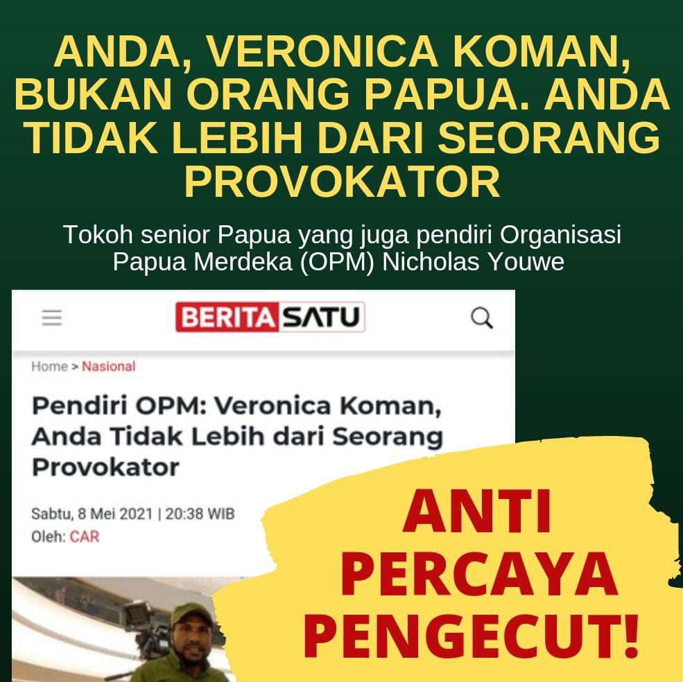 Yuuhuu mba Koman jgn jd pengecut.. u'are next 👉🏻
Anda hanya seorang Provokator..
Pelarian mu akan usai pd akhirnya..

Run.... baby... Run....