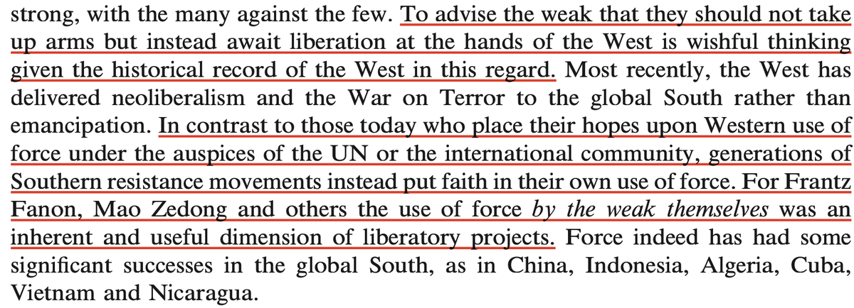...it also reminds me of the work by Barkawi & Laffey, who wrote the below in 2006. Hopefully a less militarised Myanmar will emerge in the future. For now, it seems that armed struggle, including the building of a Federal Army are crucial for the making of a new Burma  10/10